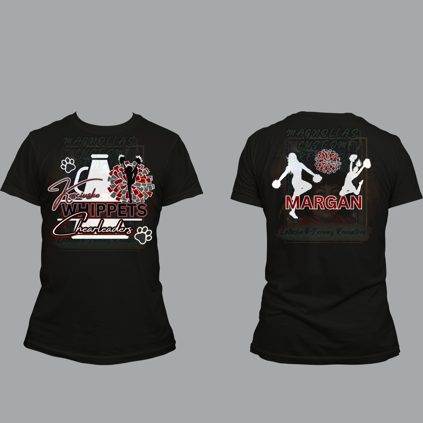 kosciusko whippets Cheerleader T-shirts