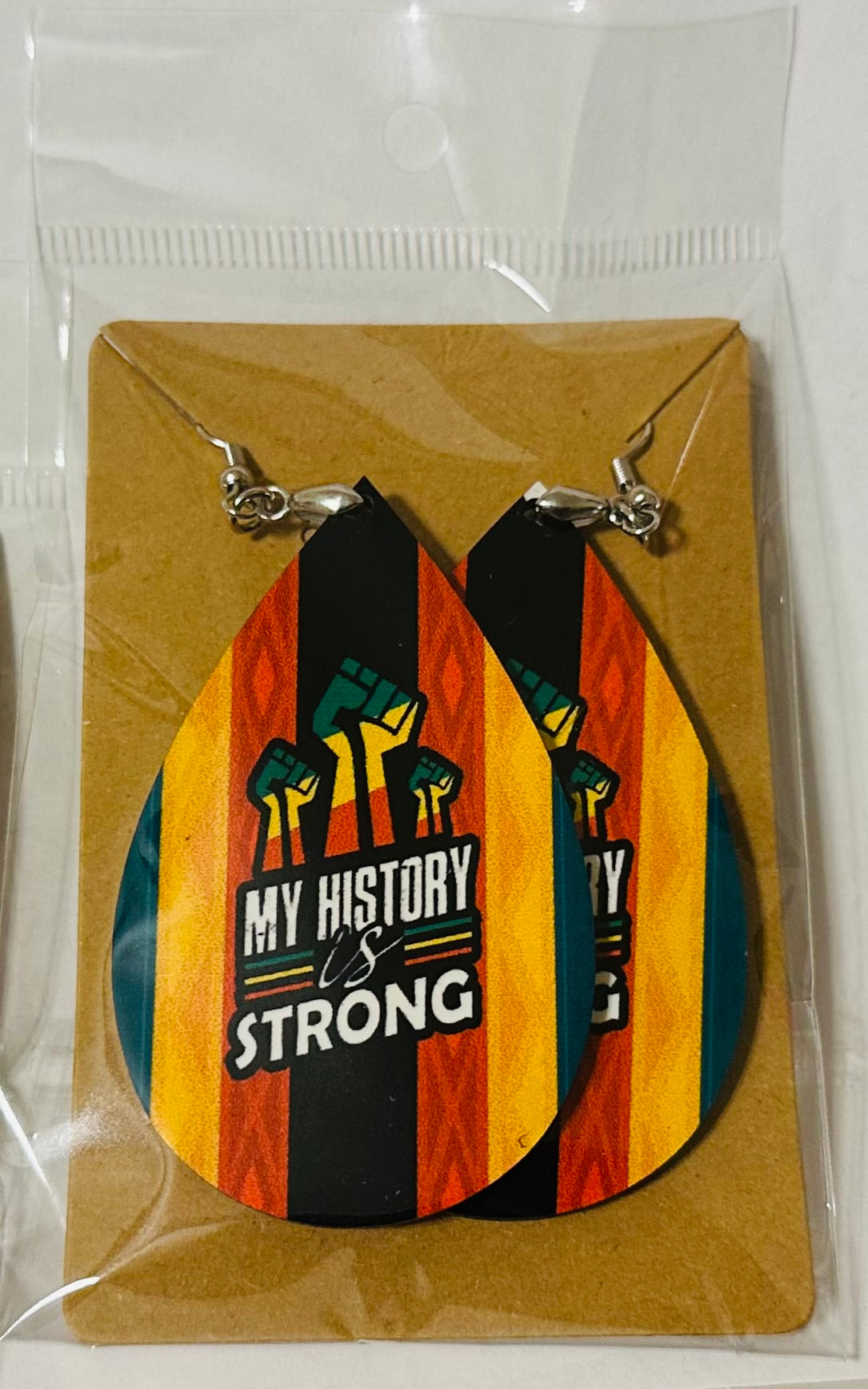 BLACK HISTORY CUSTOM EARRINGS