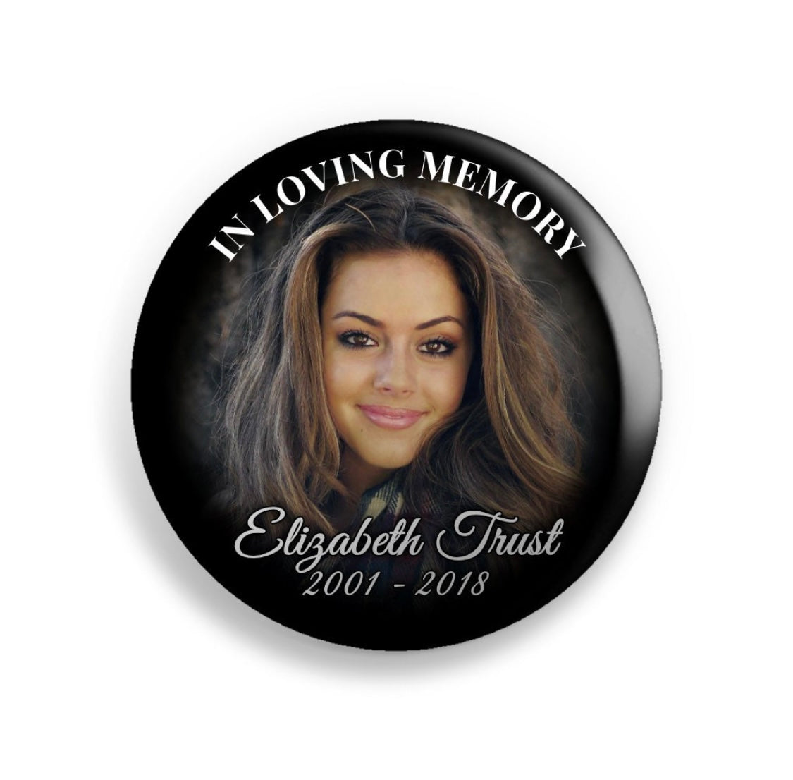 (5) 4" MEMORIAL BUTTONS