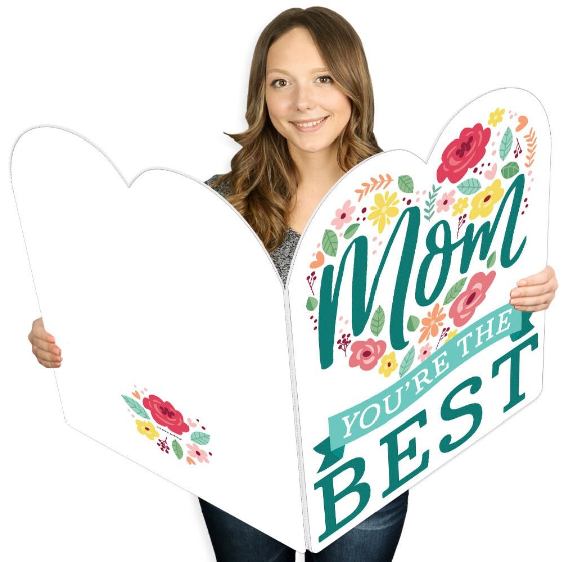 11x17 CUSTOM THICK JUMBO CARD FOR GRADS, BIRTHDAYS, MOTHERS DAY, OR GIFTS