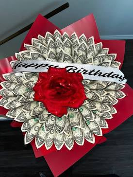 25 Dollar Custom Made Money Bouquet
