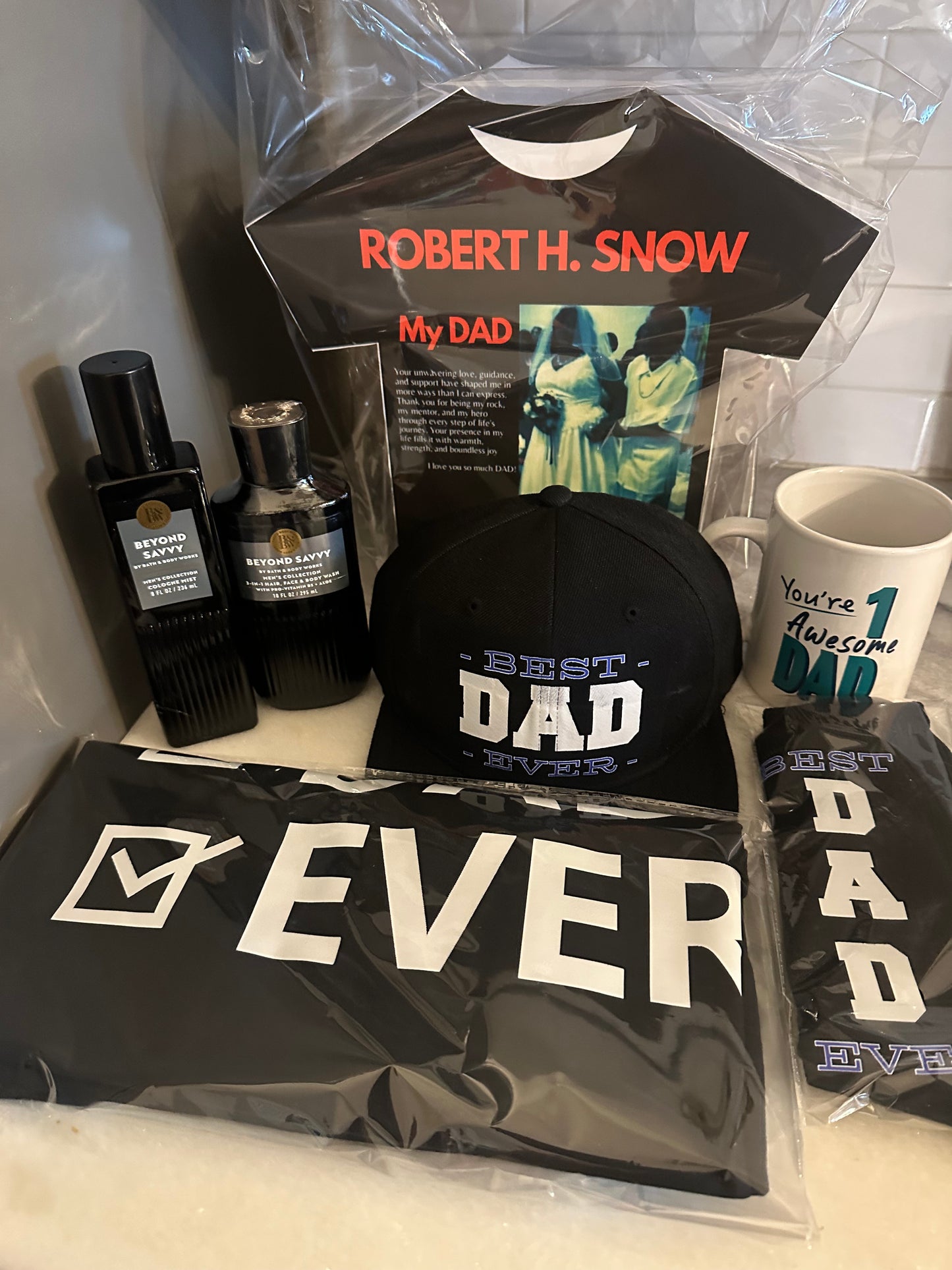 FATHER'S DAY CUSTOM MADE GIFT BOX SET