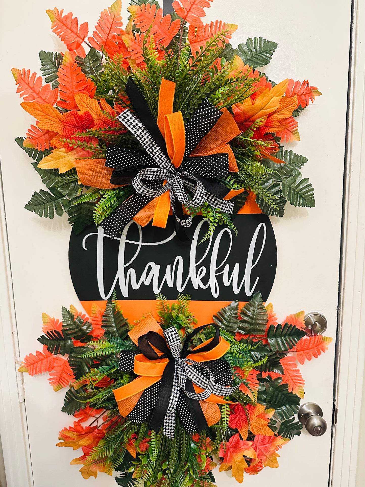 THANFUL FALL DOOR DECOR