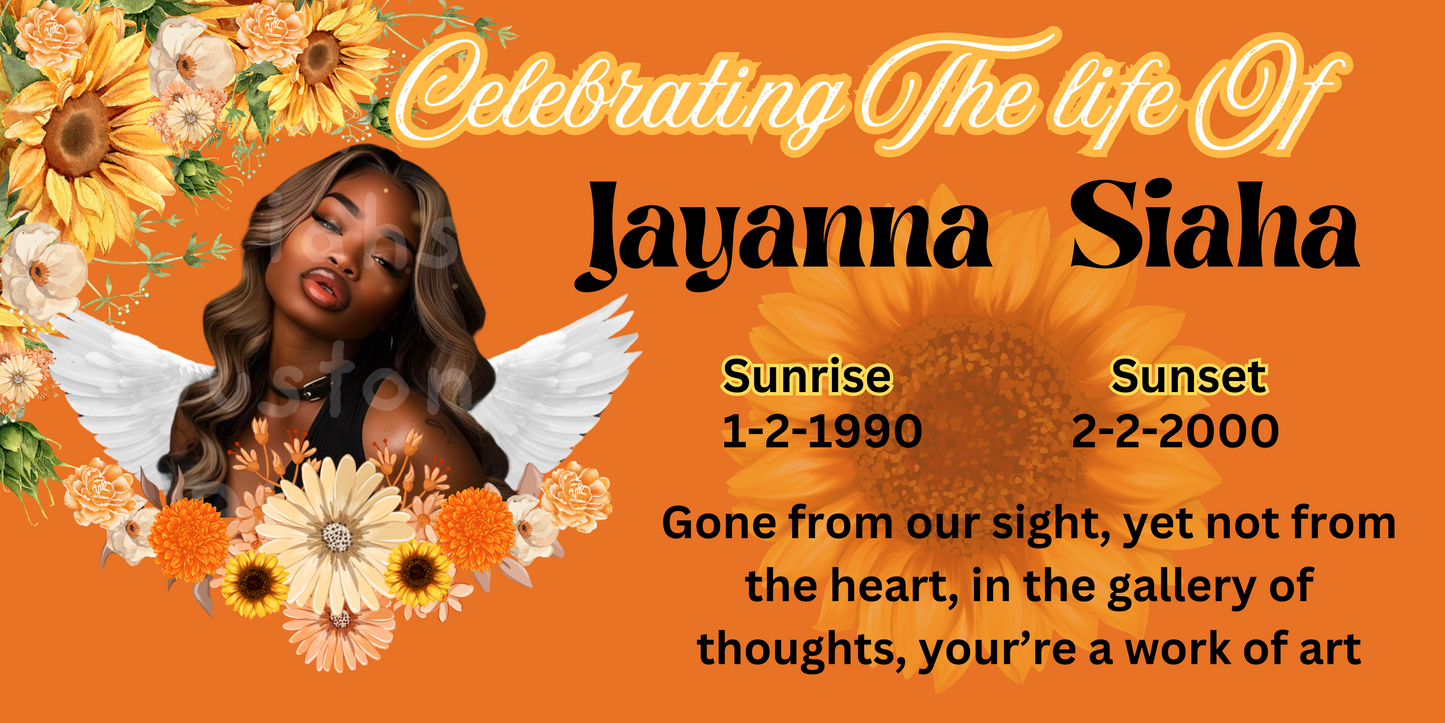 CUSTOM CASKET PANEL INSERT