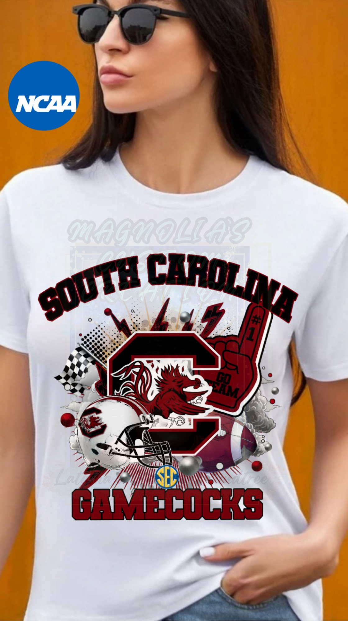 CUSTOM COLLEGE  FOOTBALL T-SHIRTS