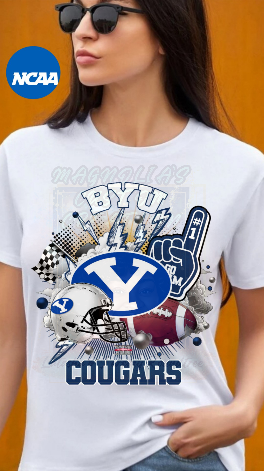 CUSTOM COLLEGE  FOOTBALL T-SHIRTS