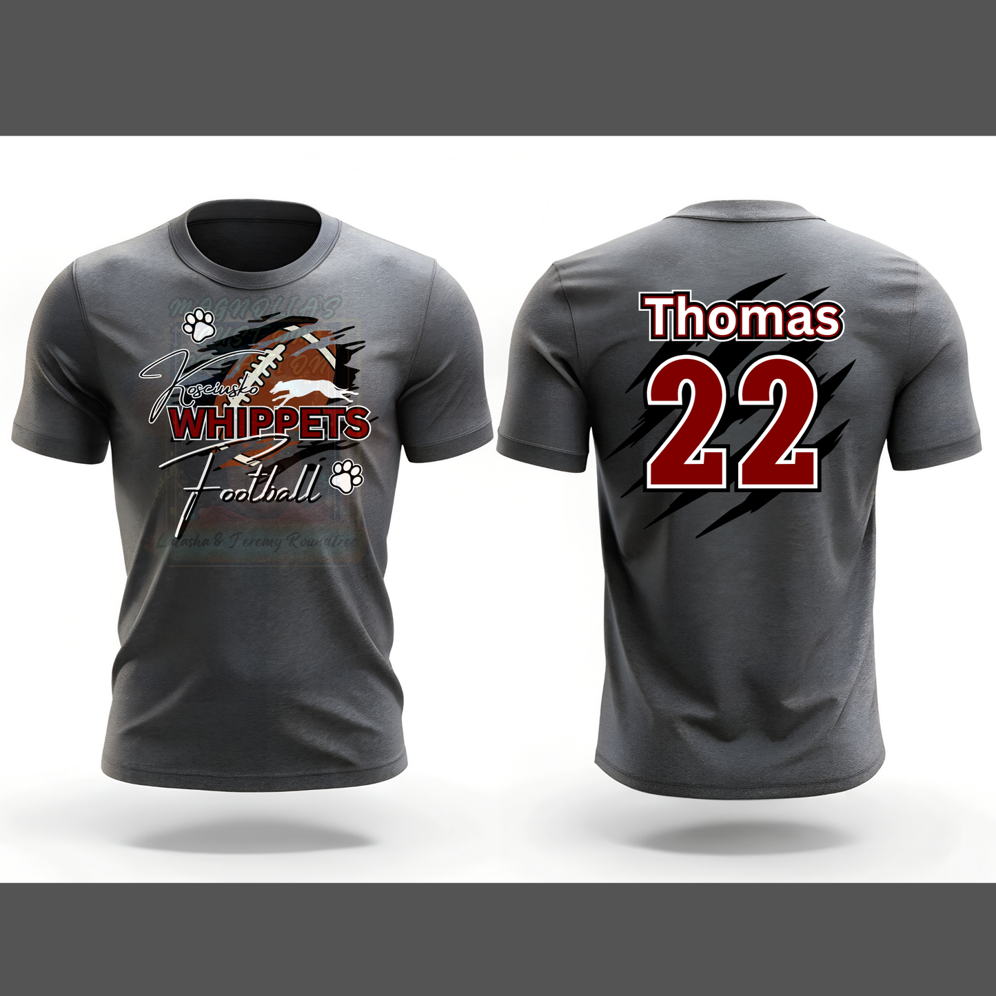 WHIPPETS FOOTBALL SHIRTS