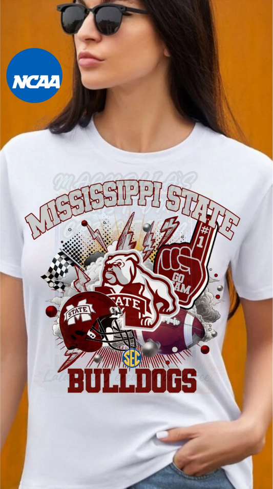 CUSTOM COLLEGE  FOOTBALL T-SHIRTS