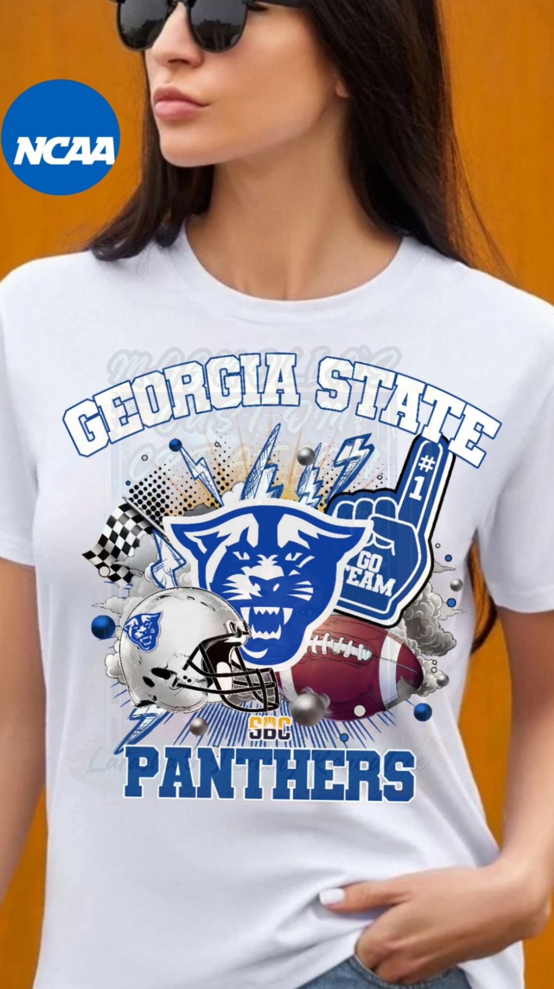 CUSTOM COLLEGE  FOOTBALL T-SHIRTS