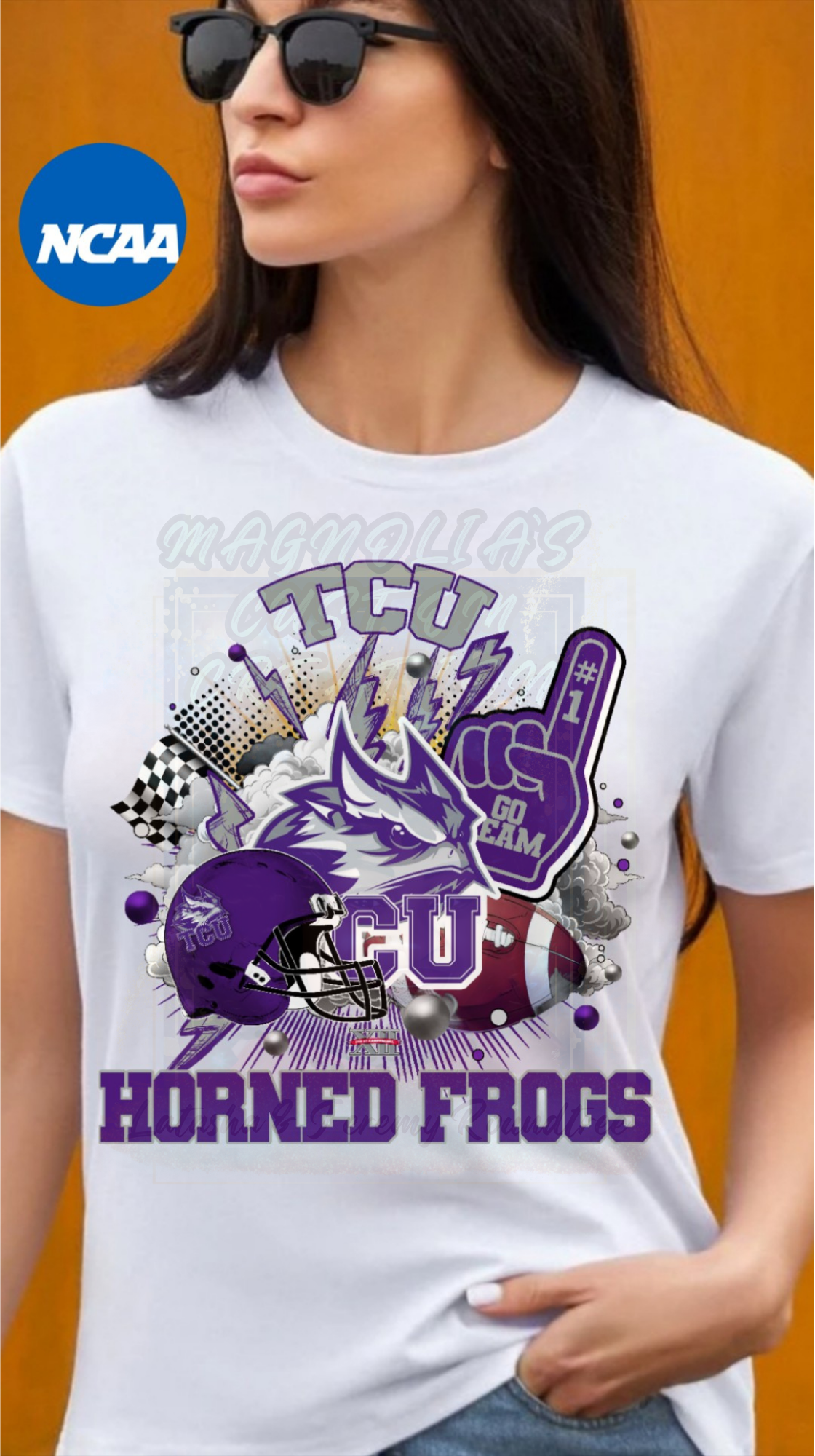 CUSTOM COLLEGE  FOOTBALL T-SHIRTS
