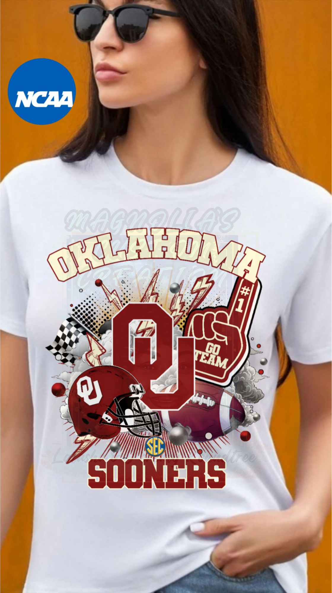 CUSTOM COLLEGE  FOOTBALL T-SHIRTS