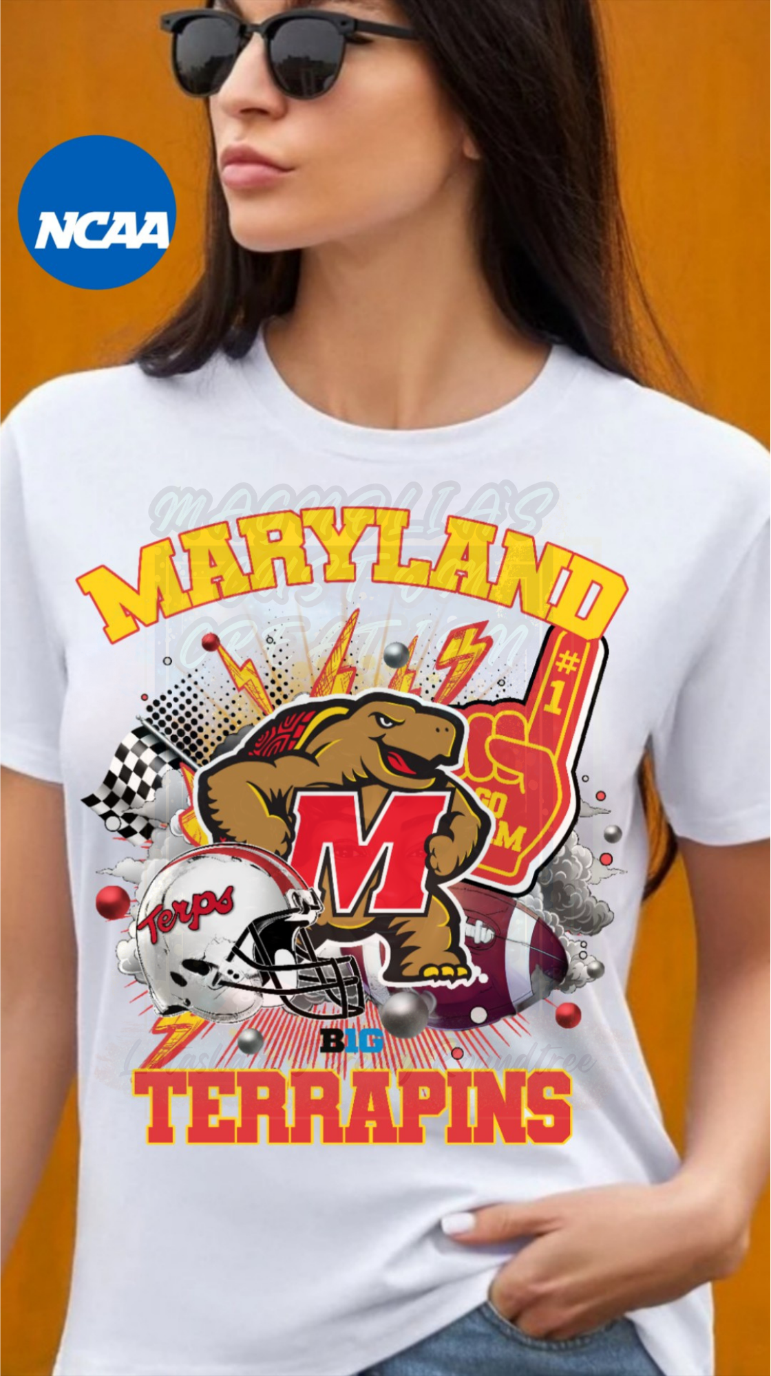 CUSTOM COLLEGE  FOOTBALL T-SHIRTS