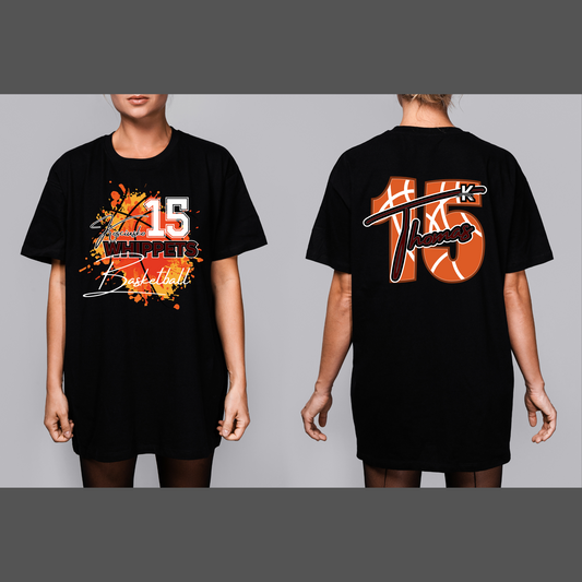 WHIPPETS BASKETBALL T-SHIRTS S-XL