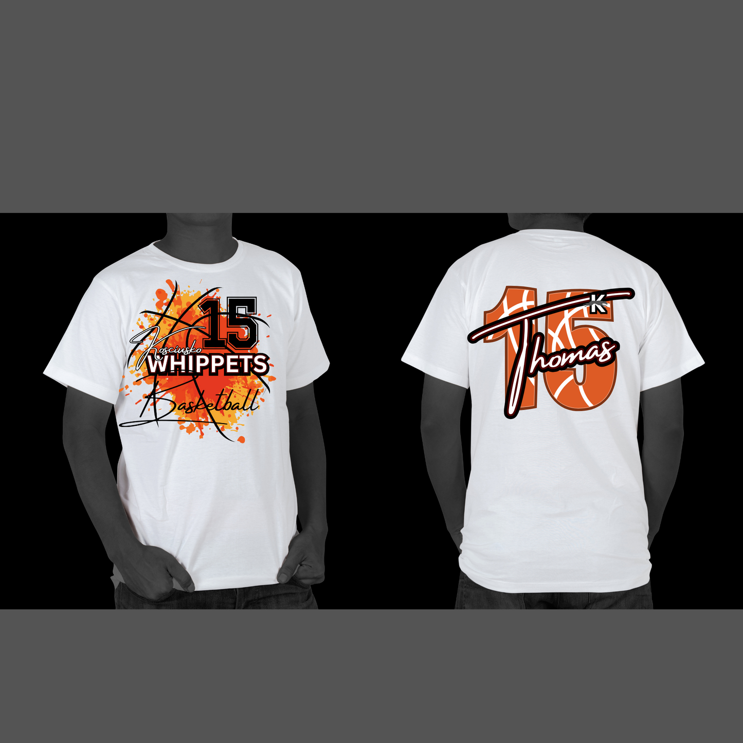 WHIPPETS BASKETBALL T-SHIRTS