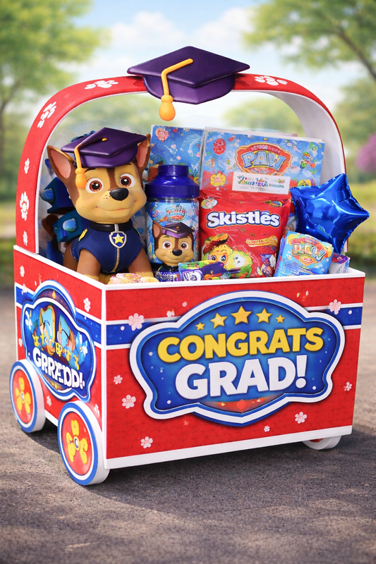 Paw Patrol Grad Cart on wheels Gift box (only)