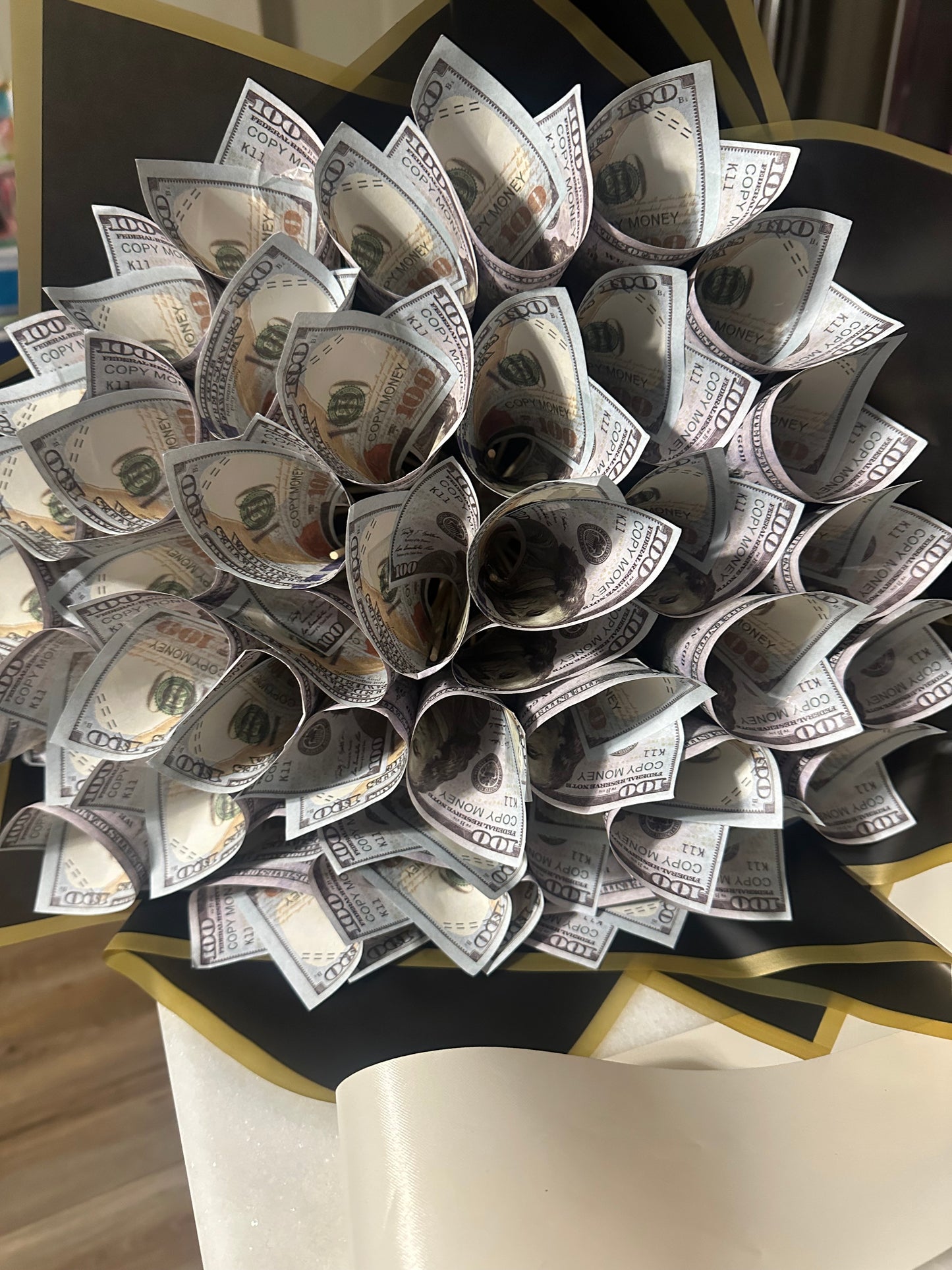 Custom 50  Dollar Money Bouquet