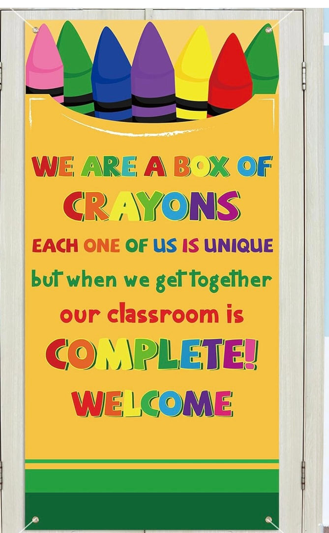 CUSTOM CLASSROOM DOOR BANNER
