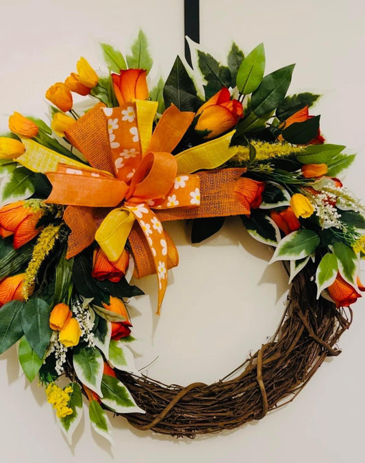 Spring wreath