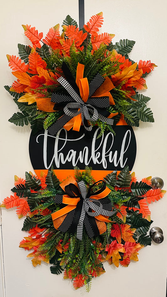 THANFUL FALL DOOR DECOR