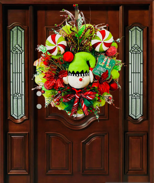 Christmas Elf Wreath