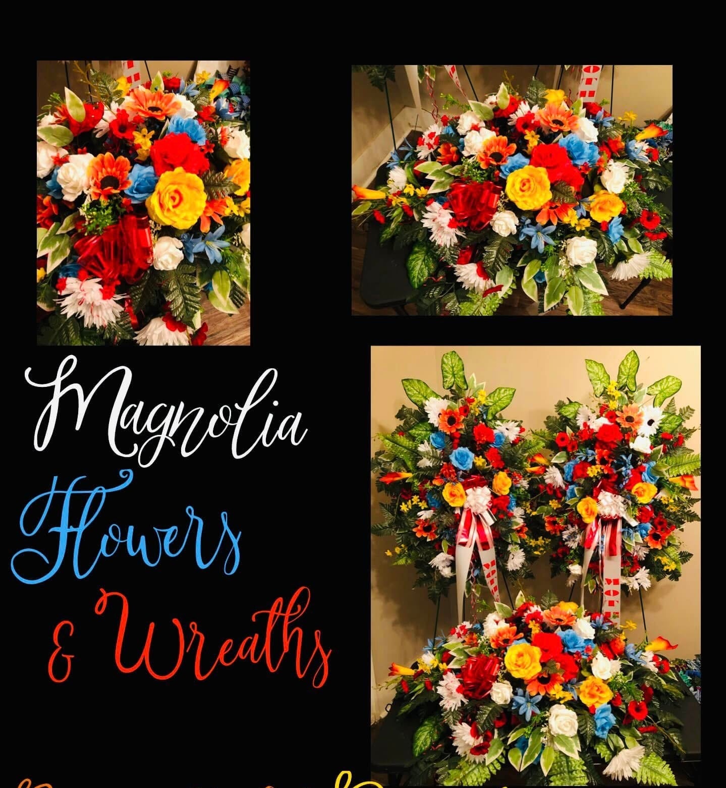 Floral Arrangements  ( Include 2 Stand sprays and a Casket Spray)