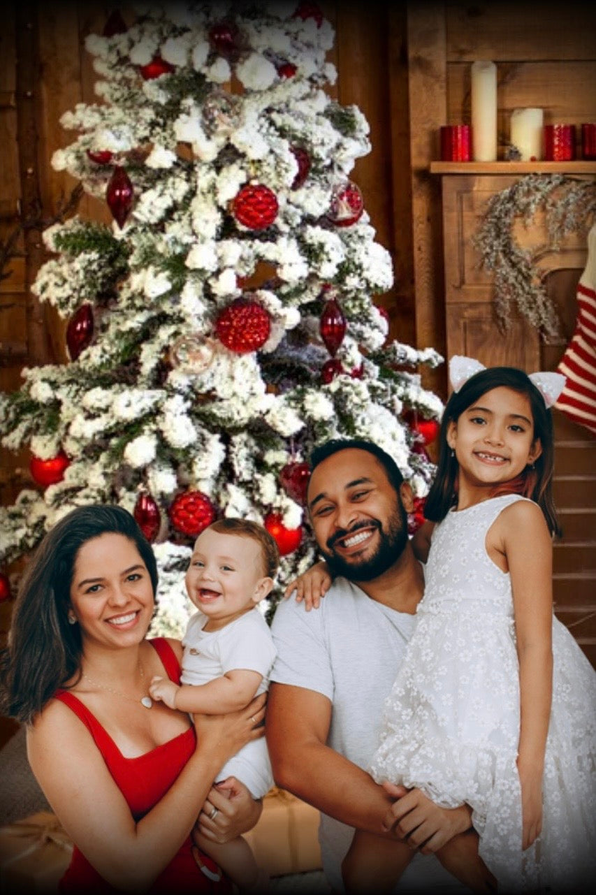 Custom Holiday Photos 24x36 with Frame