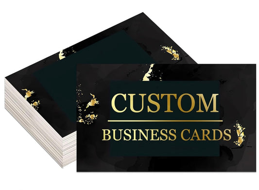 50 BUSINESS CARDS AND TWO LOGOS