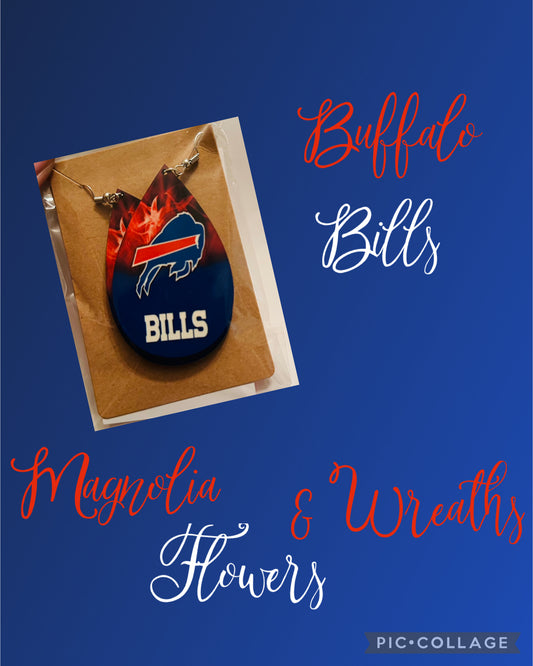 Buffalo Bills Custom Earrings